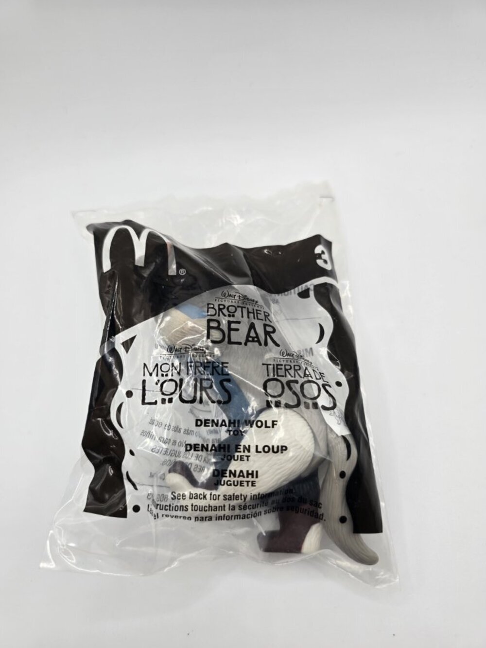 McDonald's Disney Brother Bear DENAHI Transforming WOLF #3 Happy Meal Toy